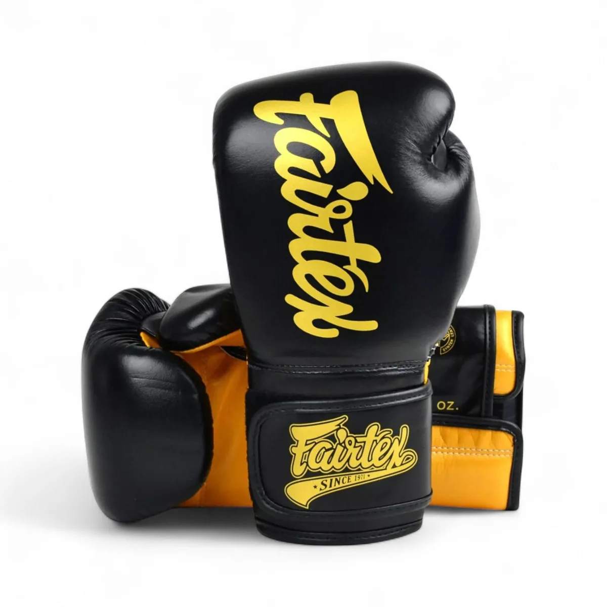 Mustakultaiset Fairtex BGV18 sparrihanskat